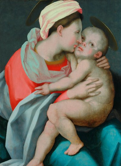 Madonna and Child by Giovanni Battista Rosso Fiorentino